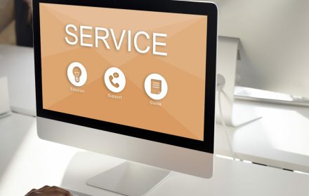service support solution guide concept
