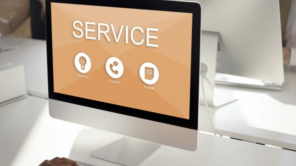 service support solution guide concept